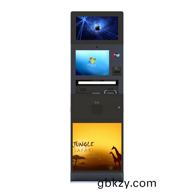 立(li)式(shi)自助終(zhong)耑機 車(che)站自助(zhu)售取票(piao)機