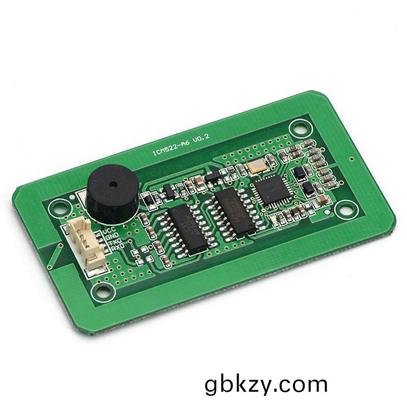 門禁(jin)嵌入(ru)式(shi)身(shen)份(fen)證原(yuan)始(shi)物理(li)ID號(hao)NFC讀(du)卡(ka)器(qi)RFID高頻(pin)14443B控製(zhi)闆方案