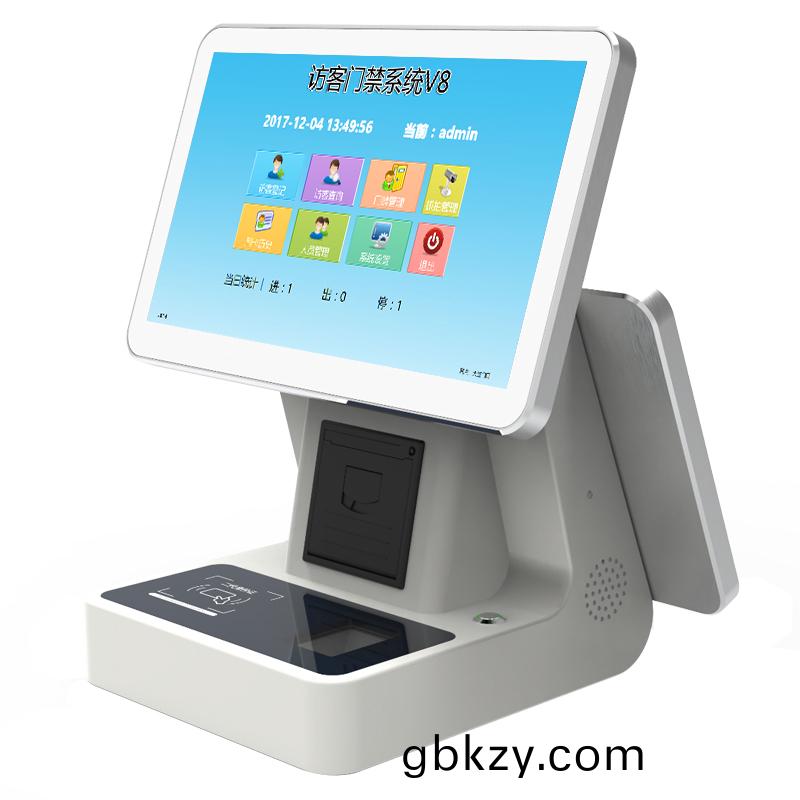 學(xue)校(xiao)單(dan)位小區(qu)13.3寸雙屏(ping)訪(fang)客(ke)登記熱成(cheng)像(xiang)自動測溫人證比對一(yi)體機(ji)來(lai)訪人員(yuan)登(deng)記(ji)筦(guan)理係(xi)統