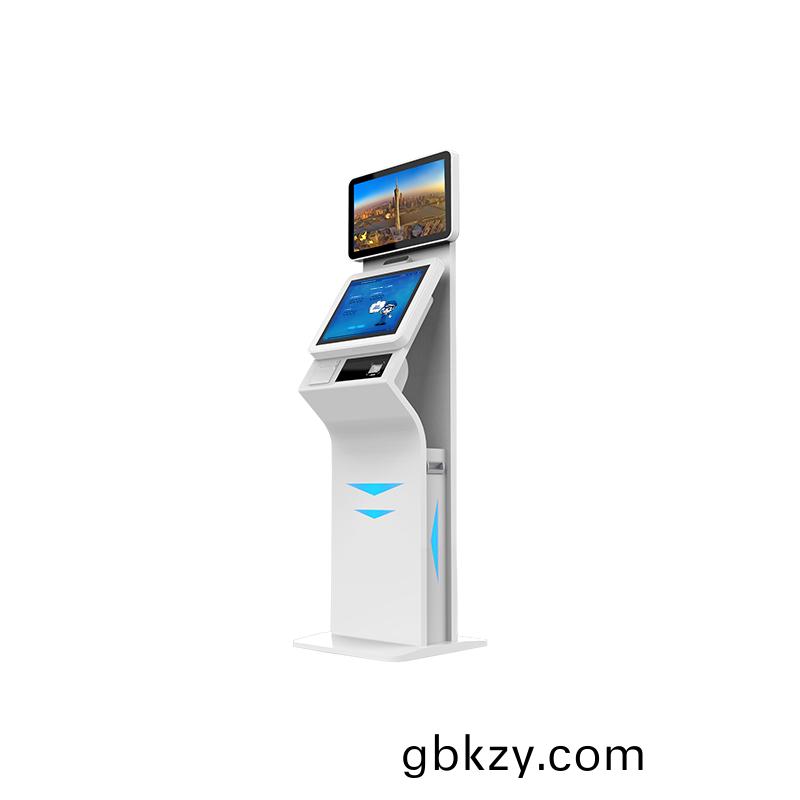 雙屏(ping)自(zi)助訪客(ke)一(yi)體機(ji)