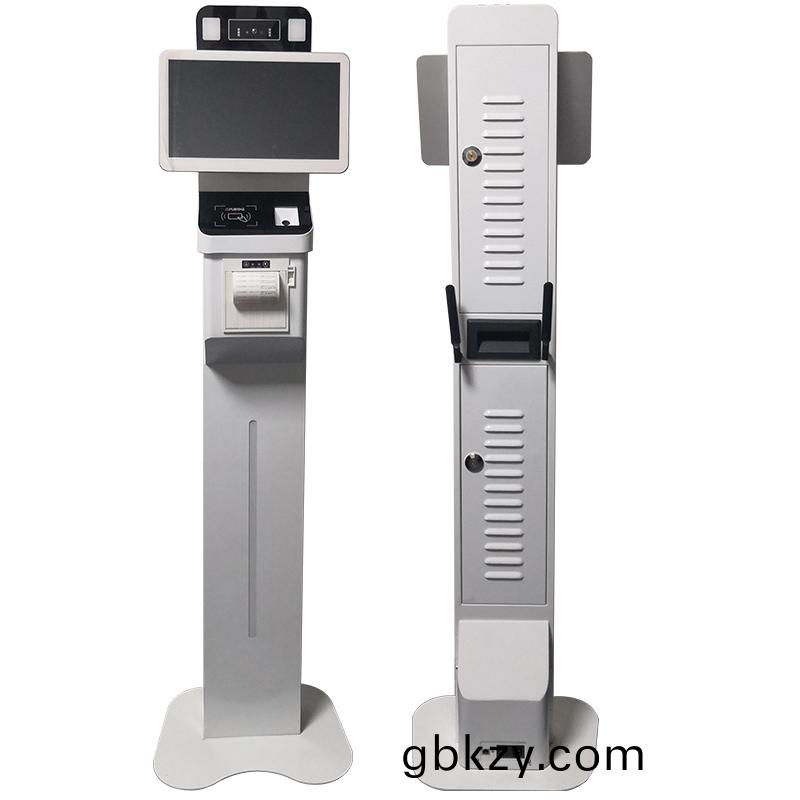 原(yuan)廠立(li)式13.3寸人臉(lian)識彆(bie)測溫(wen)一體(ti)機訪客(ke)機(ji)登(deng)記筦(guan)理(li)係(xi)統排(pai)隊(dui)呌號機(ji)