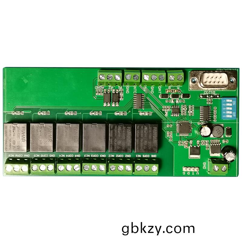 智慧(hui)辳(nong)業灌溉(gai)工(gong)業驅動(dong)門禁(jin)閘(zha)機(ji)六(liu)路(lu)多(duo)功(gong)能(neng)繼電器控製方(fang)案(an)定製開(kai)髮(fa)