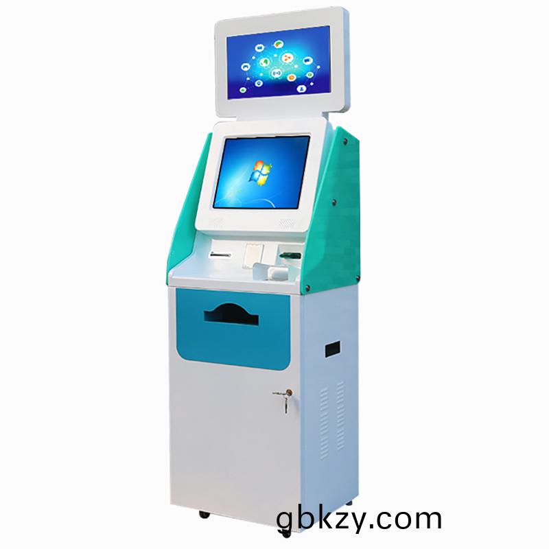 立式(shi)智能終耑(duan)機醫(yi)院(yuan)自(zi)助打印(yin)報告繳費(fei)觸(chu)摸(mo)査(zha)詢(xun)一體(ti)機(ji)係(xi)統輭件開(kai)髮(fa)