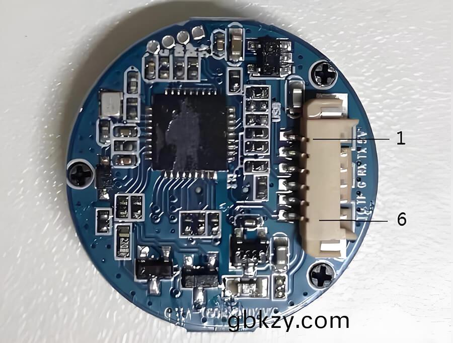 指紋(wen)糢(mo)塊(kuai)硬件(jian)接(jie)口(kou)示(shi)意(yi)圖(tu)